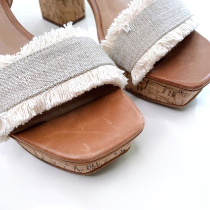 bernardo regan platform sandal heels - size 11