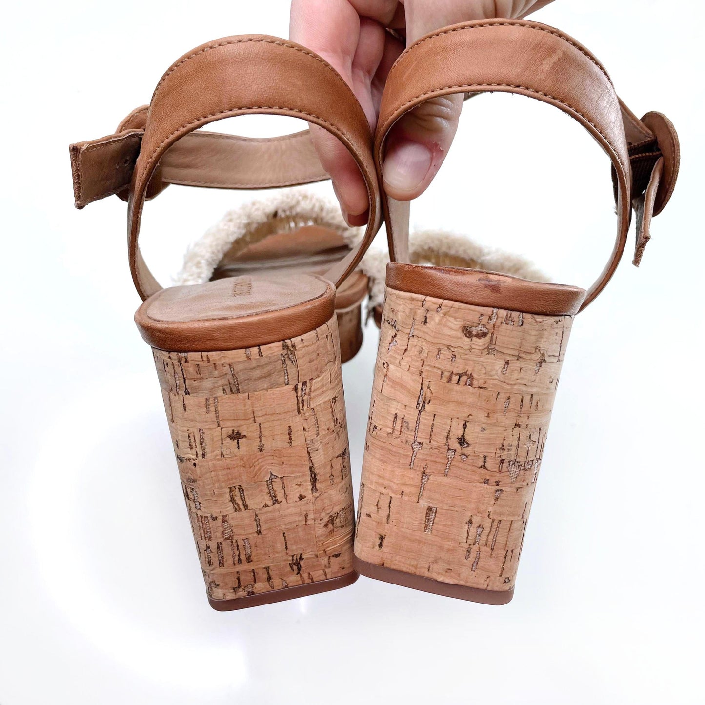 bernardo regan platform sandal heels - size 11