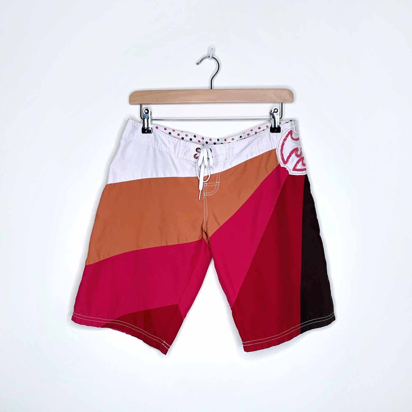 vintage billabong sunset rays board shorts - size 3