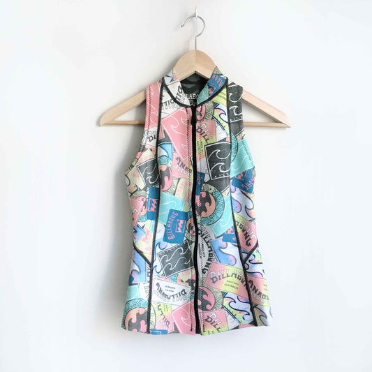Billabong Heritage Surf Capsule neoprene vest - size 4