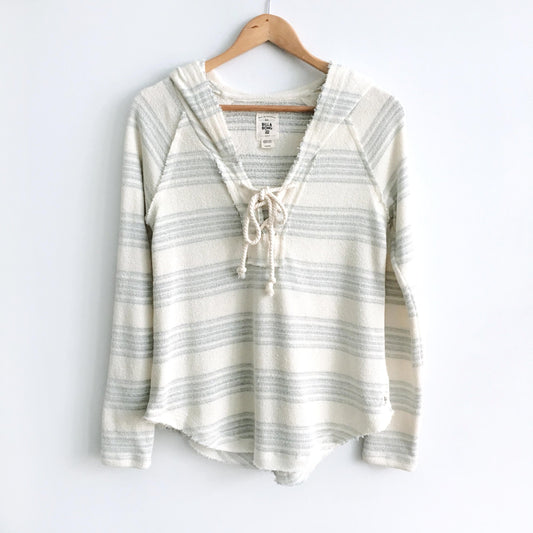 Billabong Along Side Terry Hooded Sweatshirt - size Small