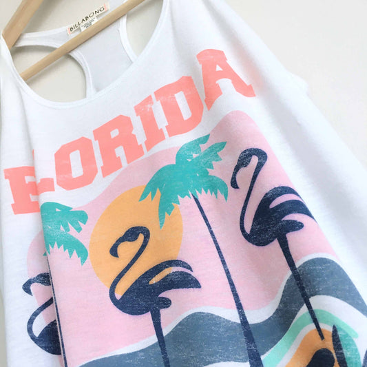 Billabong Florida racerback tank - size Small