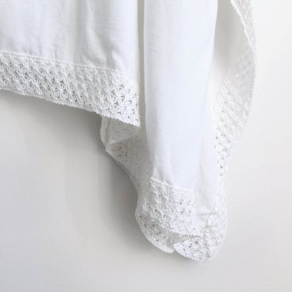 Bindya NY pom pom lace up tunic - size OS