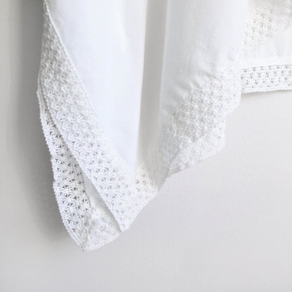 Bindya NY pom pom lace up tunic - size OS