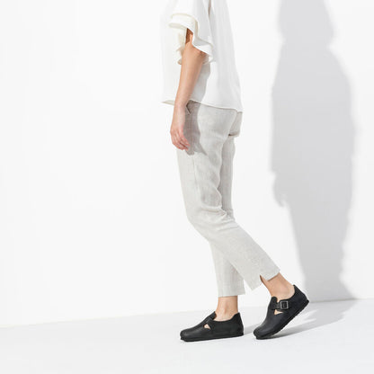 birkenstock black london sandal clogs shoes - size 36