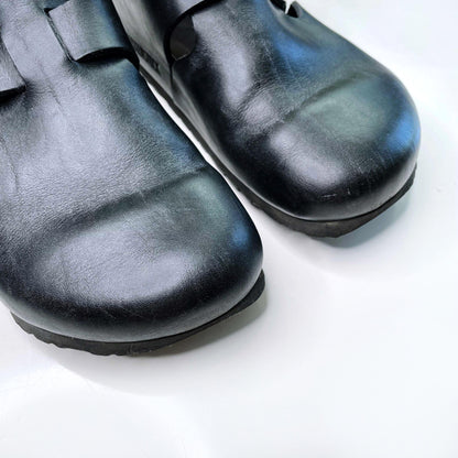 birkenstock black london sandal clogs shoes - size 36