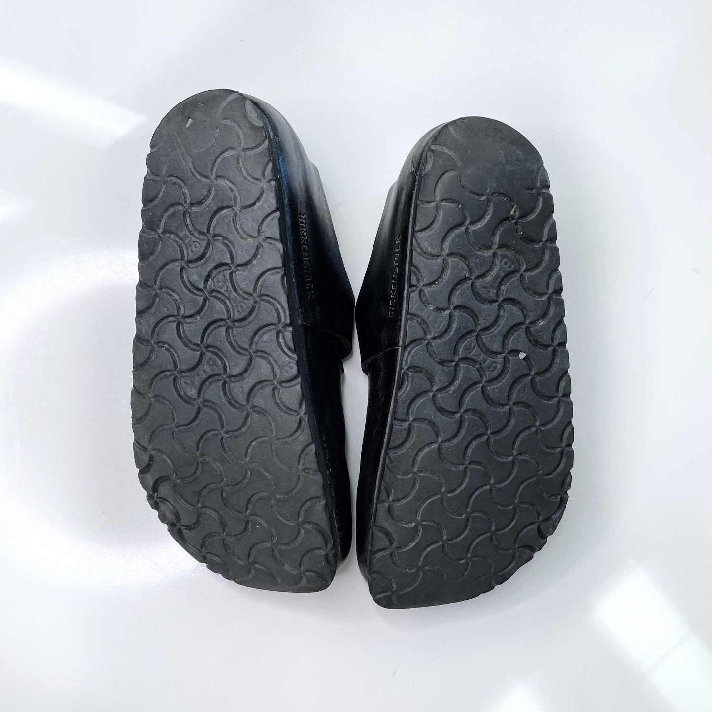 birkenstock black london sandal clogs shoes - size 36