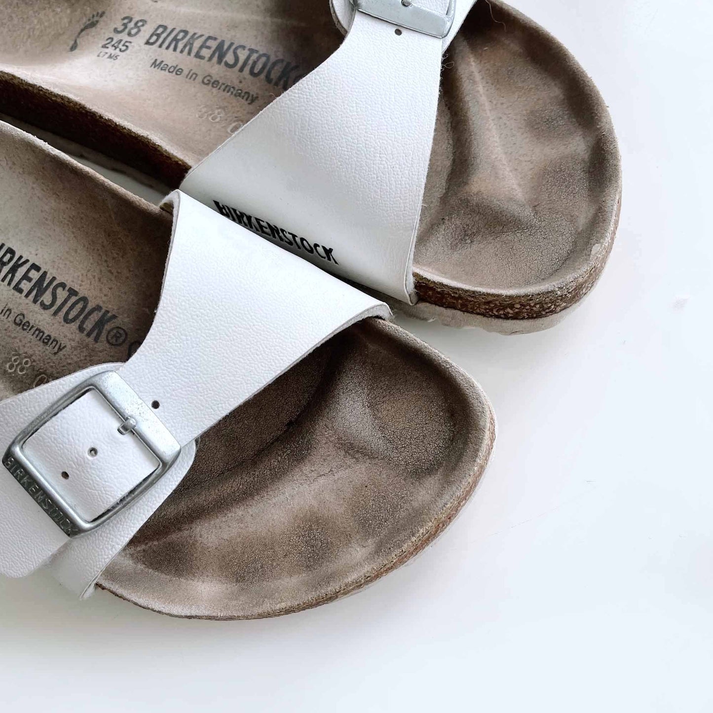 birkenstock madrid one-strap sandals - size 38