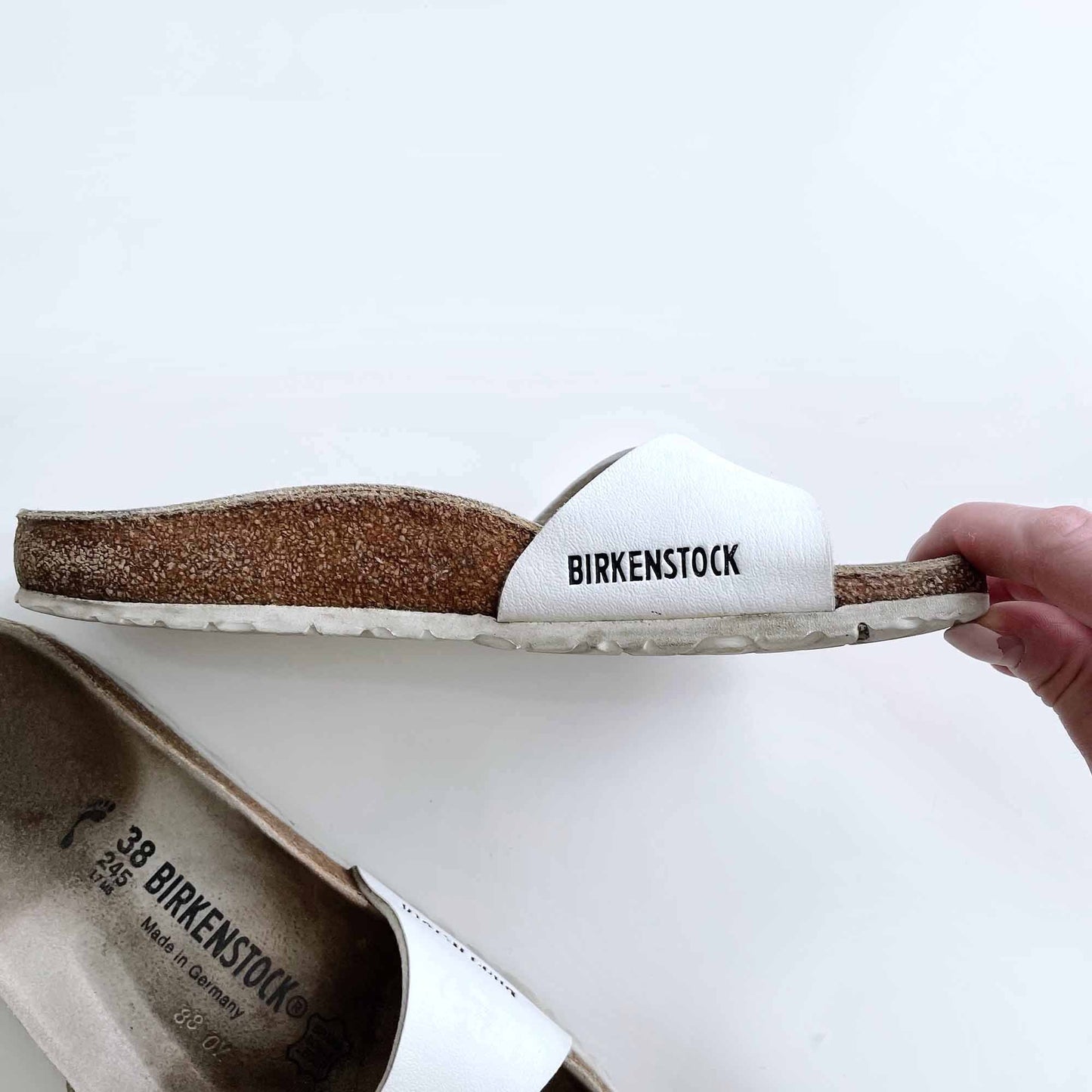 birkenstock madrid one-strap sandals - size 38