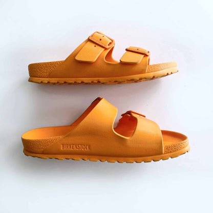 birkenstock eva arizona sandal in zinnia orange - size 37