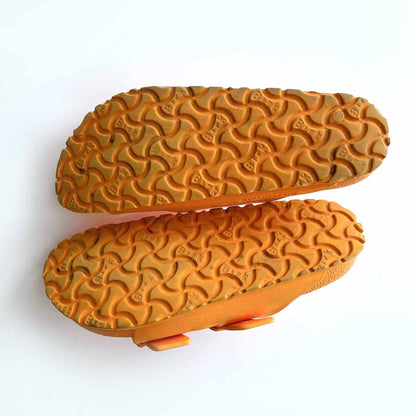 birkenstock eva arizona sandal in zinnia orange - size 37