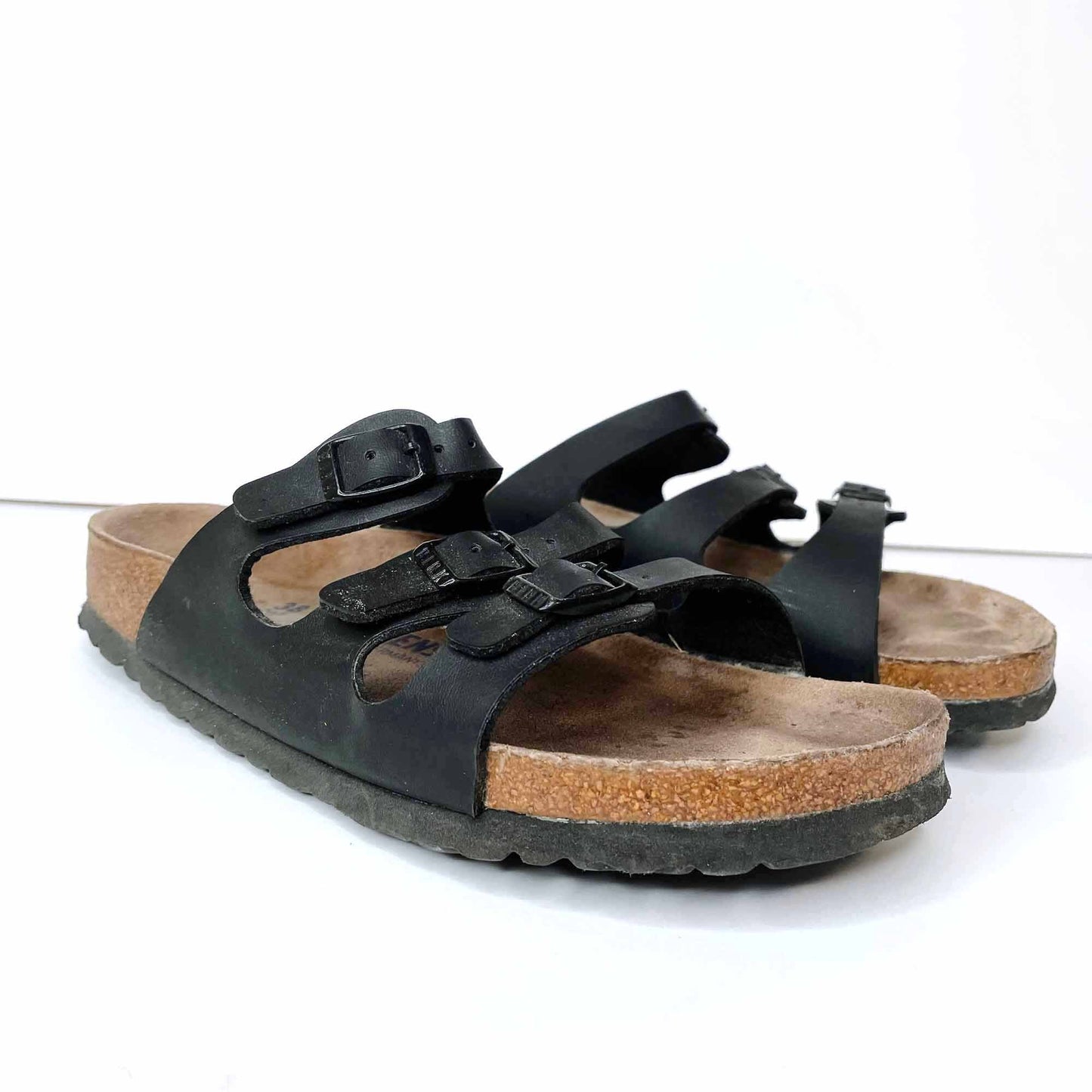 birkentstock birko-flor florida soft footbed sandals - size 38