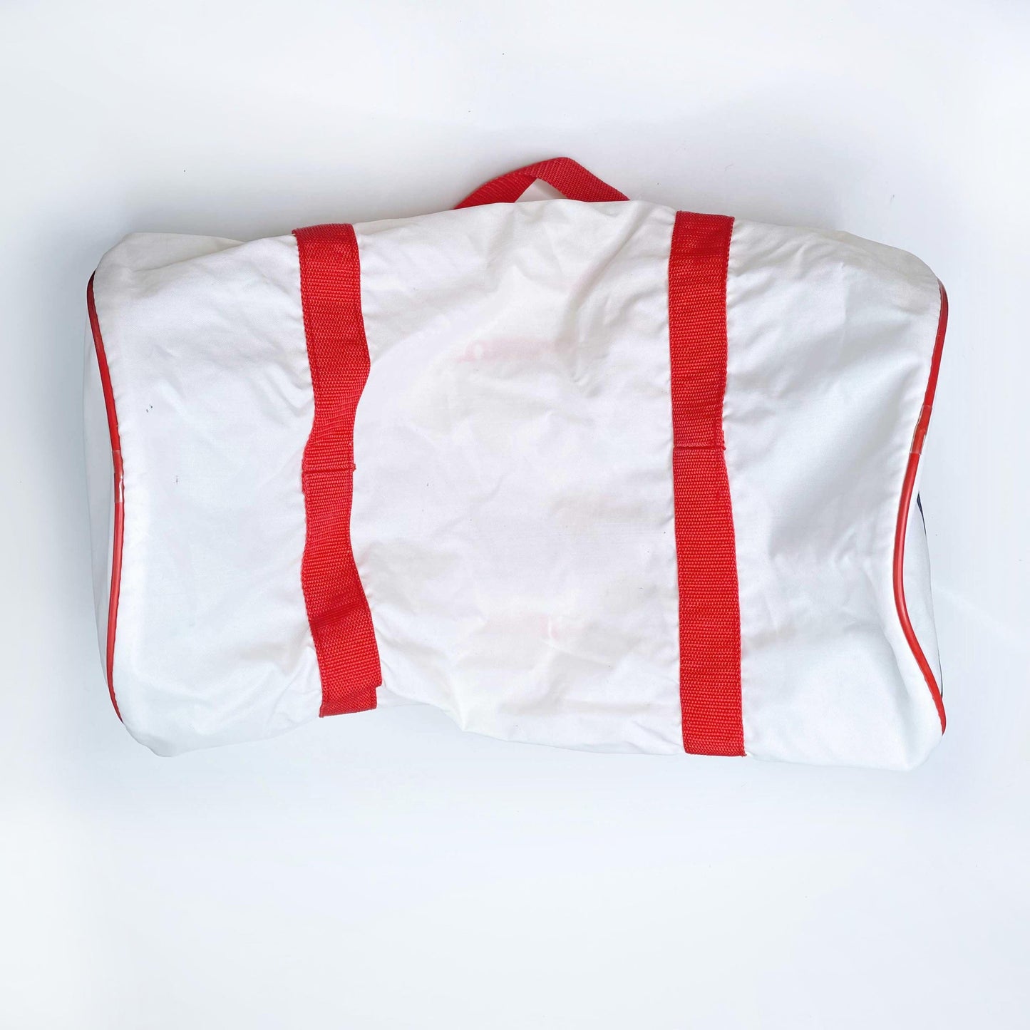 vintage 1986 blue jays mr. sub promo duffel bag