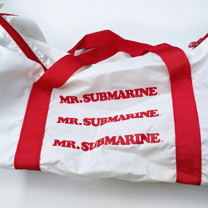 vintage 1986 blue jays mr. sub promo duffel bag