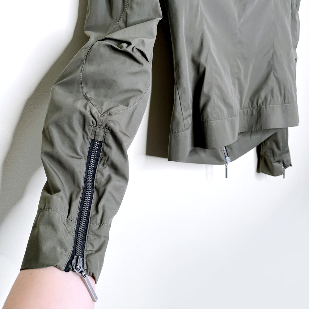 blacky dress berlin curly zipper jacket - size 34