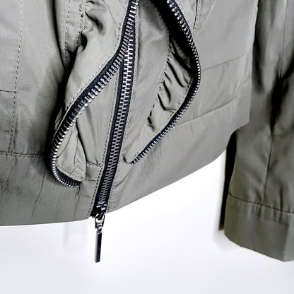 blacky dress berlin curly zipper jacket - size 34