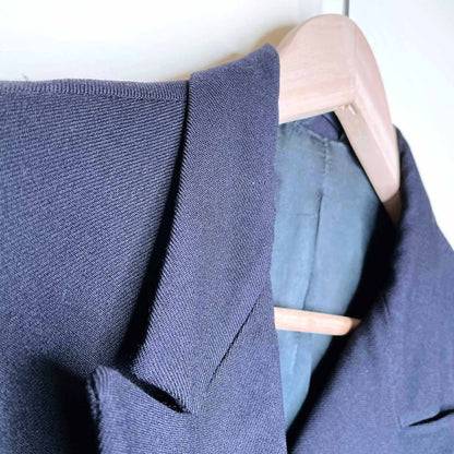 vintage 1939 british royal navy cropped double breasted blazer by c.h. bernard and sons - size small