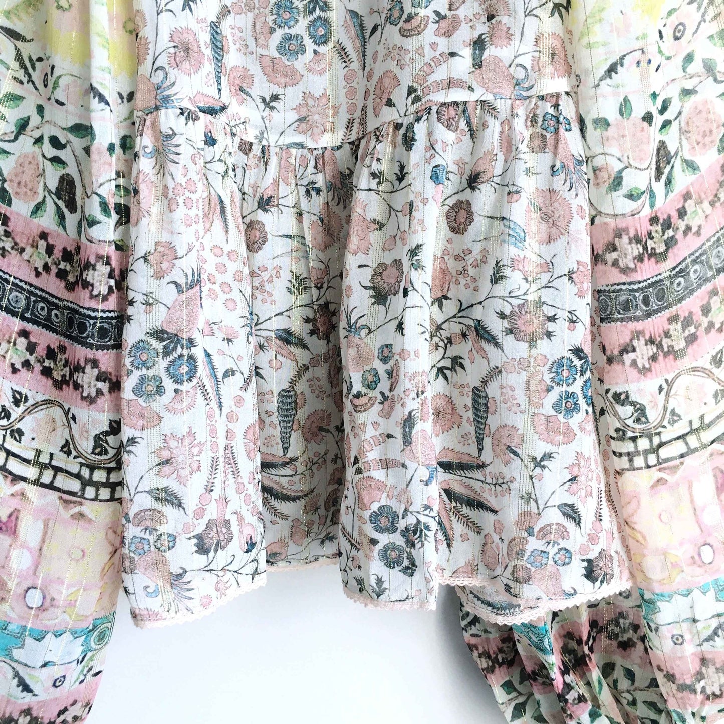 NWT Hermant & Nandita Sakura boho blouse - size Medium