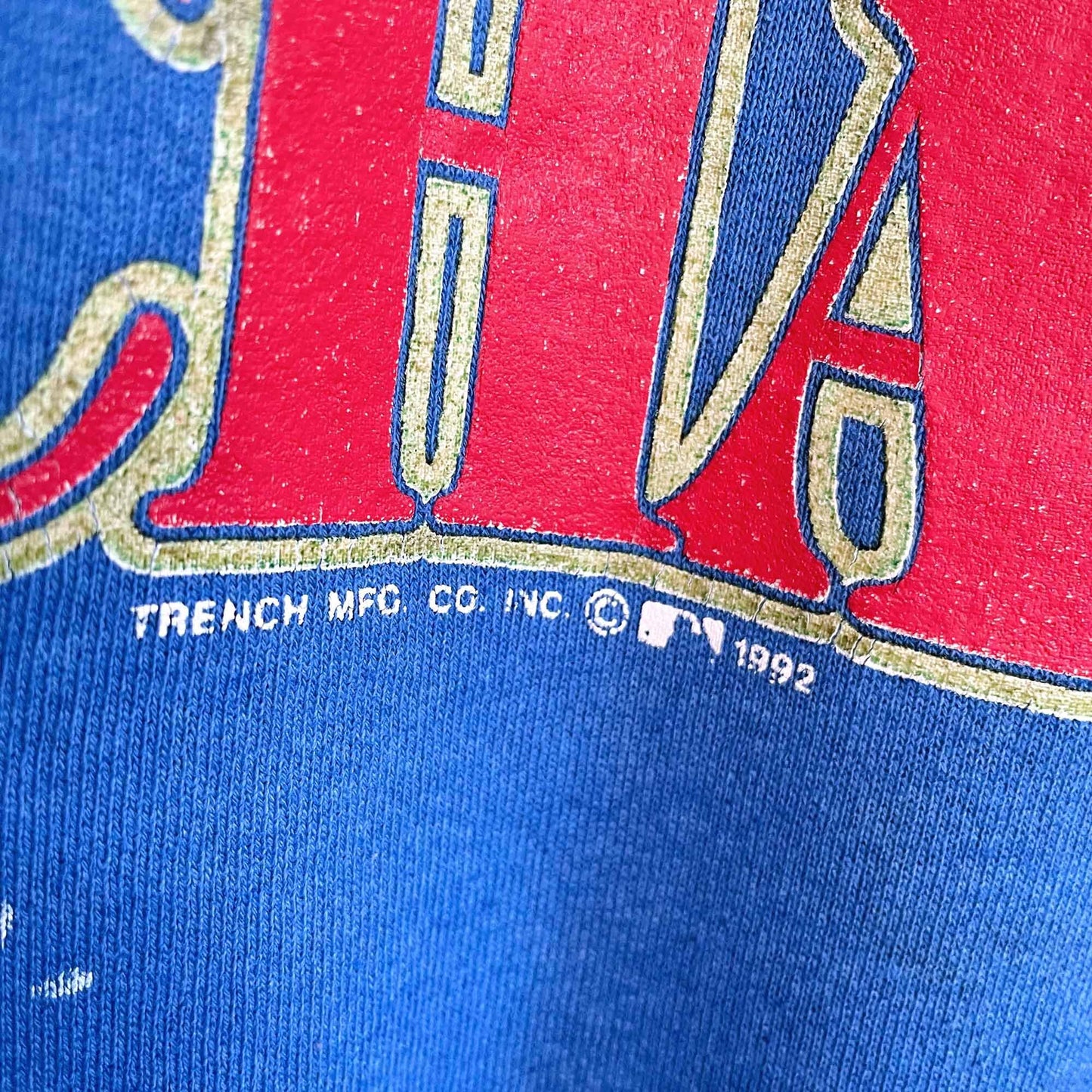 vintage 1992 blue jays world series champs crewneck sweatshirt - size xl