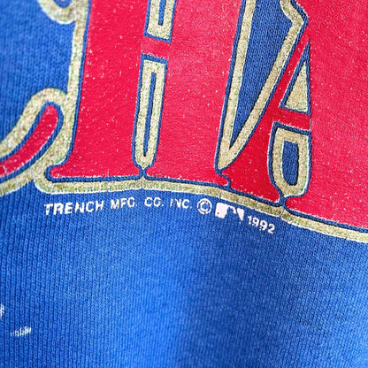 vintage 1992 blue jays world series champs crewneck sweatshirt - size xl