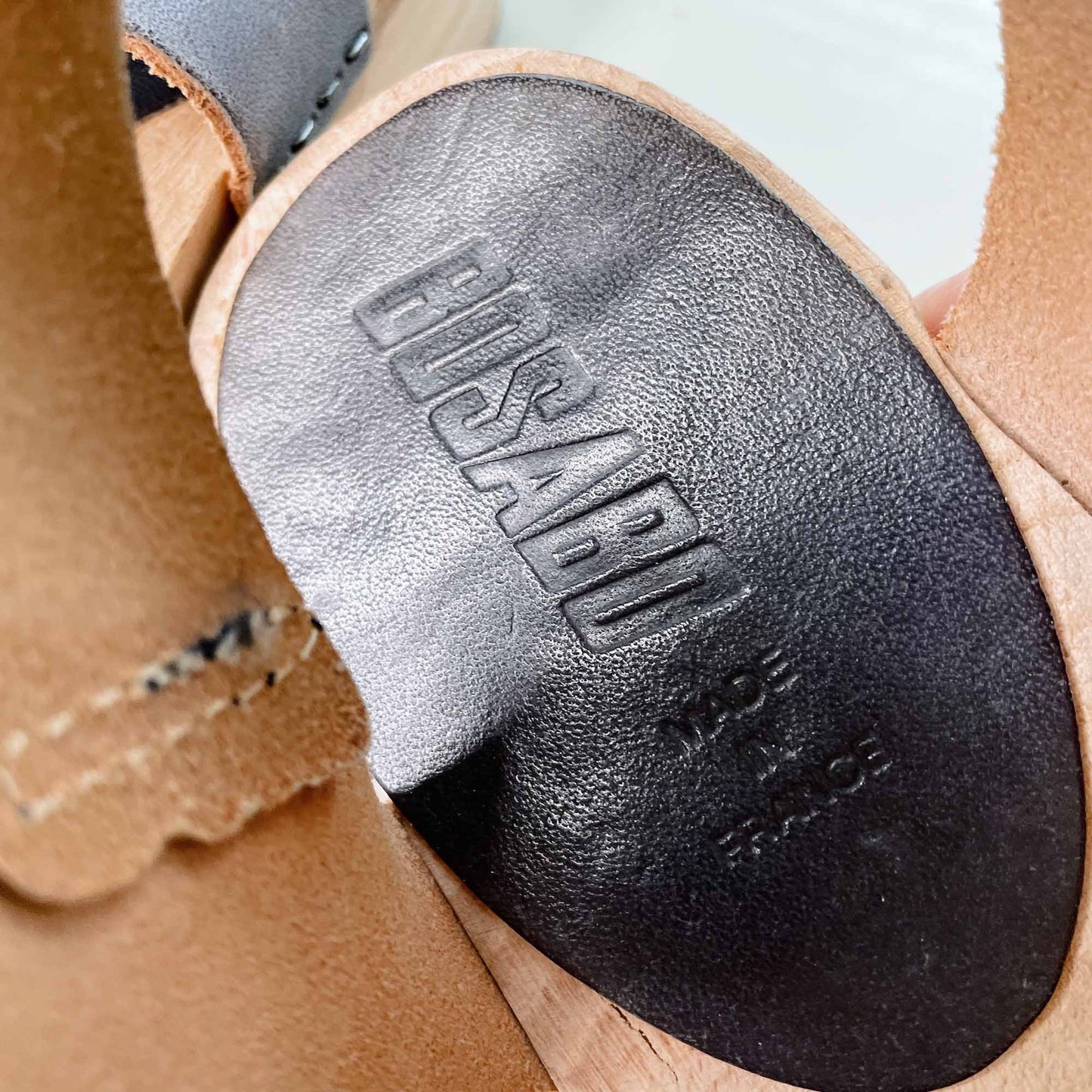 bosabo mary-jane leather clogs - size 7