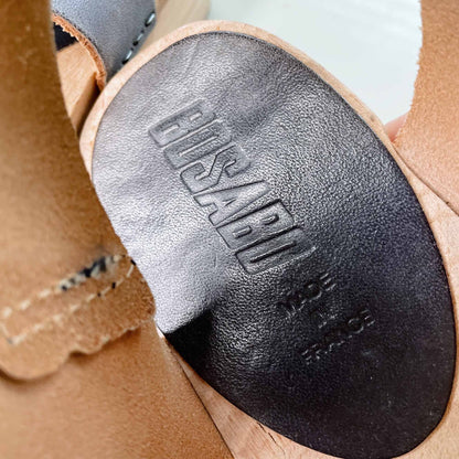 bosabo mary-jane leather clogs - size 7