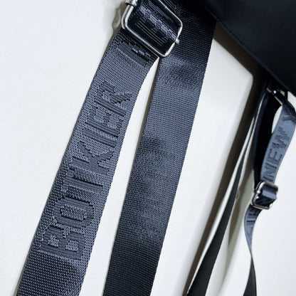 nwt botkier 'trigger' mini nylon leather backpack