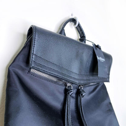 nwt botkier 'trigger' mini nylon leather backpack