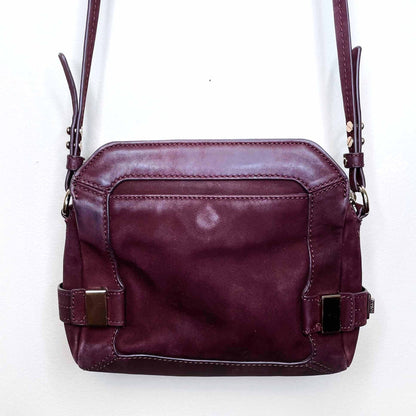 botkier leather crossbody with gold hardware