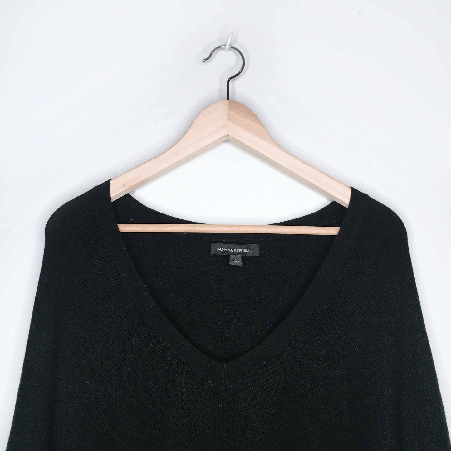 Banana Republic merino wool-blend sweater with elbow patches - size Large