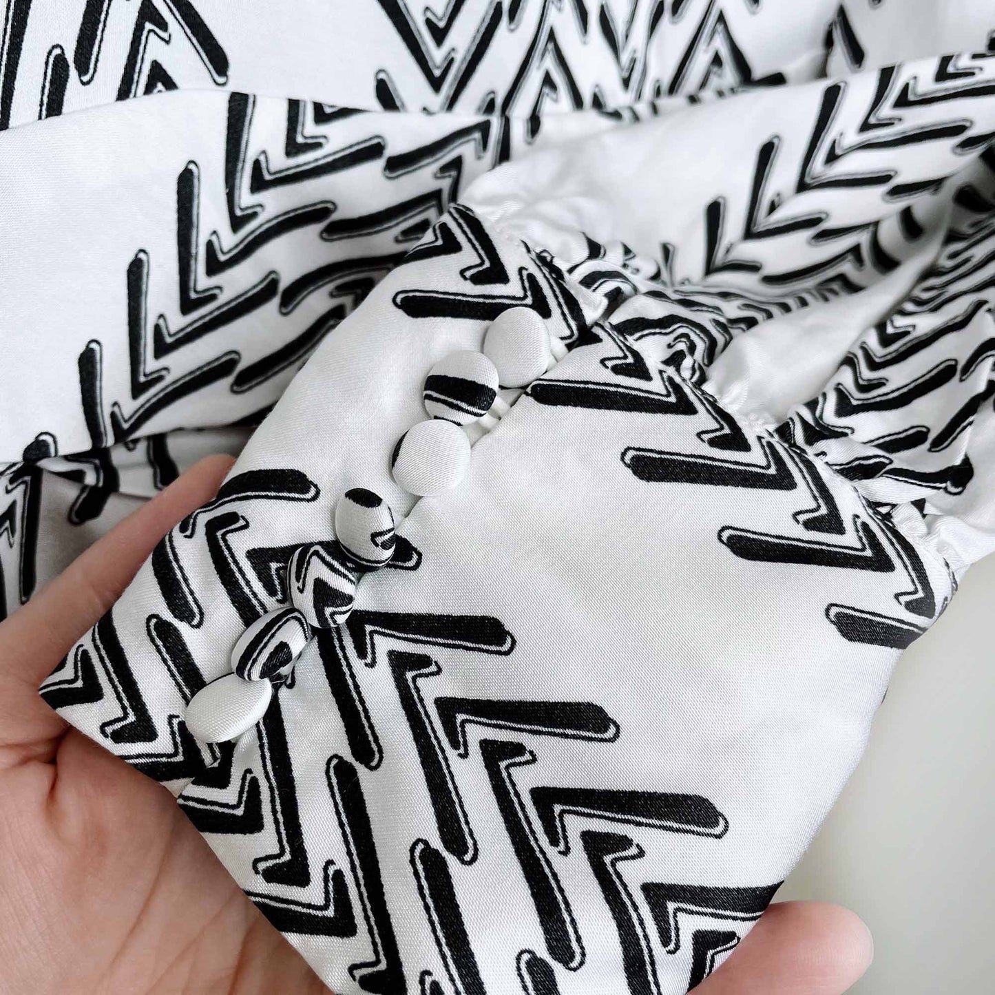 nwt birgitte herskind zoey satin turtleneck blouse - size 10 / 40