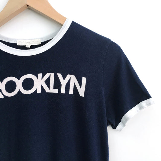 Truly Madly Deeply Brooklyn Tee - size Medium