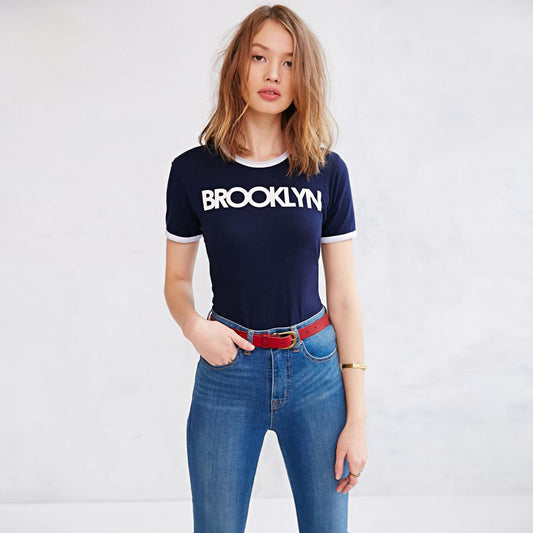 Truly Madly Deeply Brooklyn Tee - size Medium