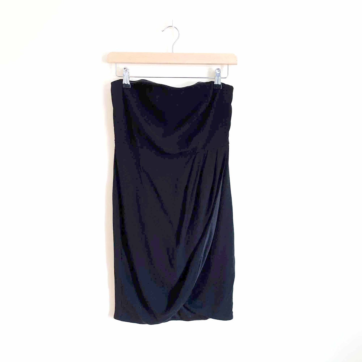 by the way. strapless wrap cocktail dress - size medium