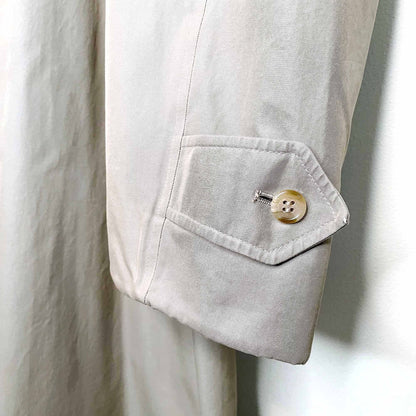 vintage burberrys trench coat with nova check lining - size large