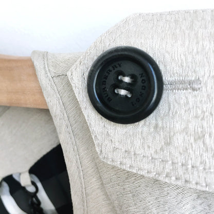 Burberry Silk Peplum Jacket - size 10