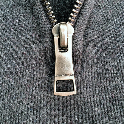 Burberry 1/4 zip Long Sleeve Shirt - size XL