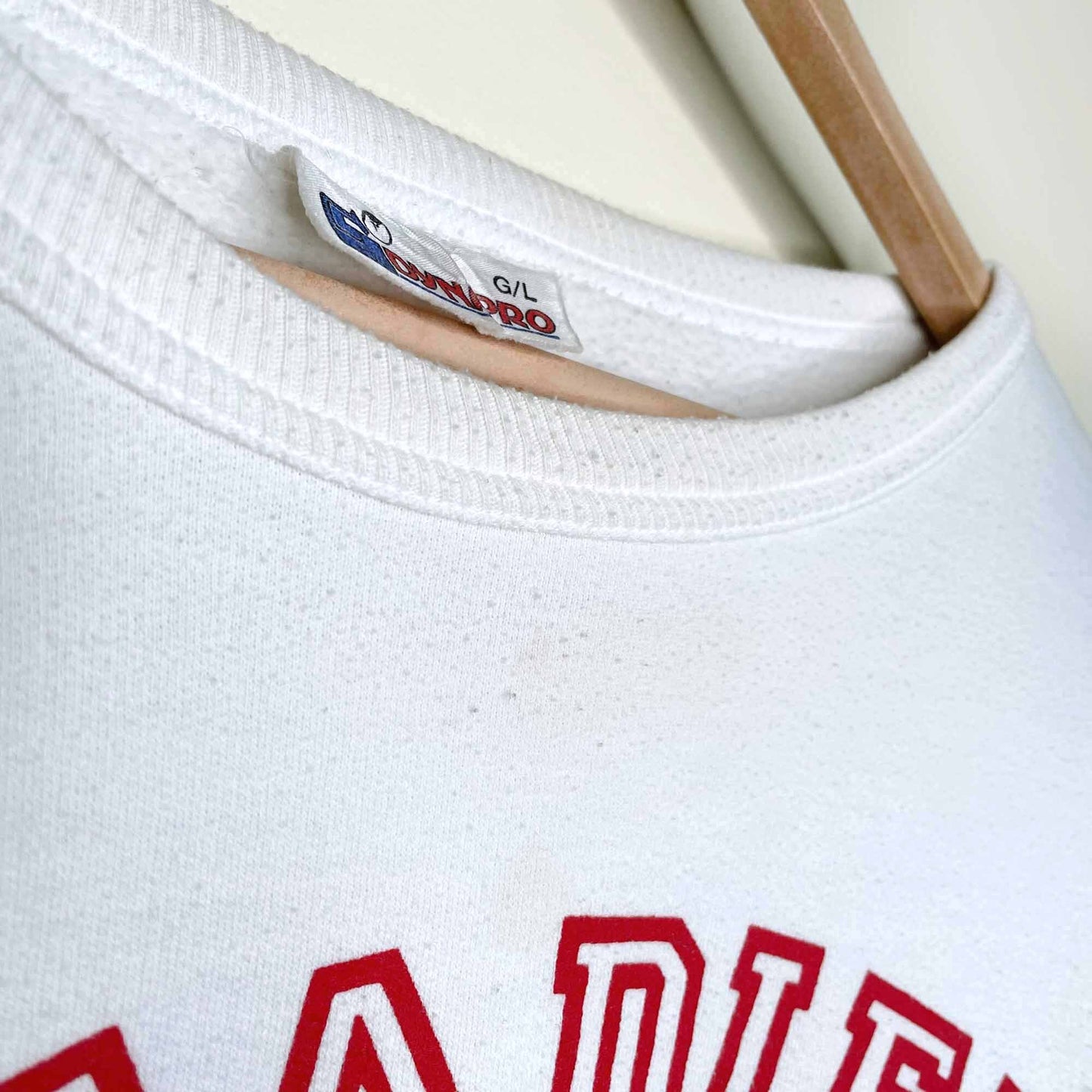 vintage montreal canadiens crewneck sweatshirt - size large