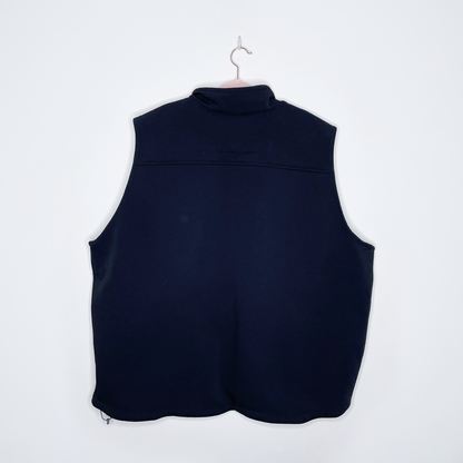 nwt carhartt black super dux sherpa lined vest - size 3xl