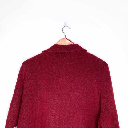 goa striped cozy and soft blanket cardigan - size xl