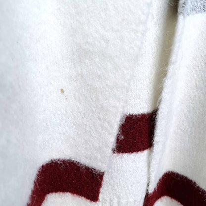 goa striped cozy and soft blanket cardigan - size xl