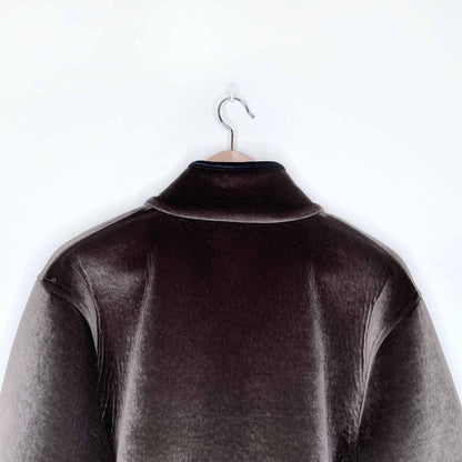 vintage rare carhartt WIP velvet fleece zip up jacket - size large