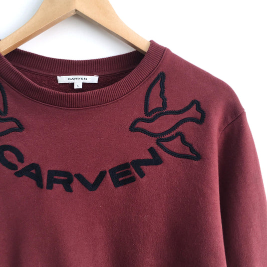 Carven logo sweatshirt - size Large