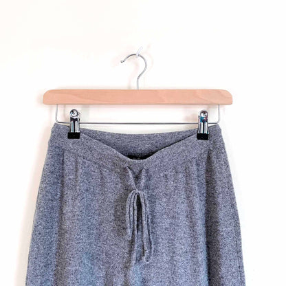 nwt willi smith 100% cashmere high rise lounge pants - size small