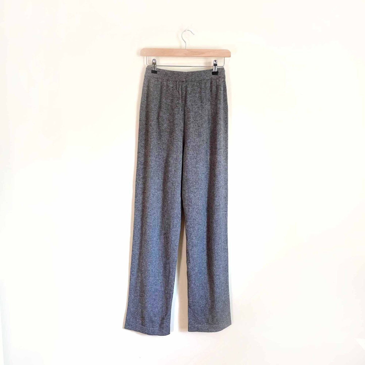 nwt willi smith 100% cashmere high rise lounge pants - size small