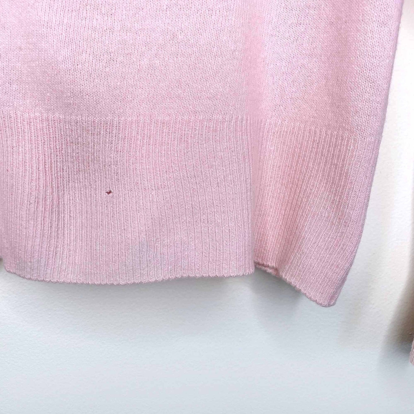 Vintage Shepard Knitwear Co. pink cashmere cardigan - size Small