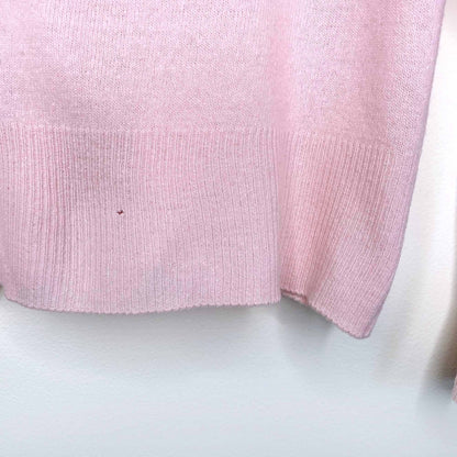 Vintage Shepard Knitwear Co. pink cashmere cardigan - size Small
