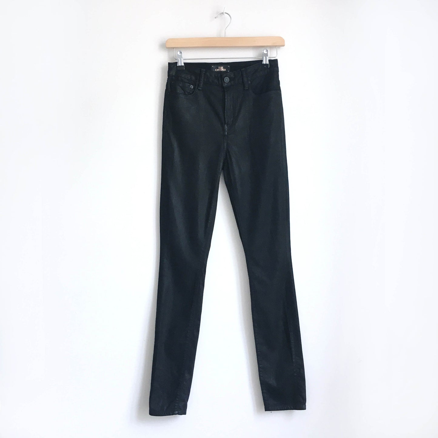 The Castings high rise coated skinny - size 27