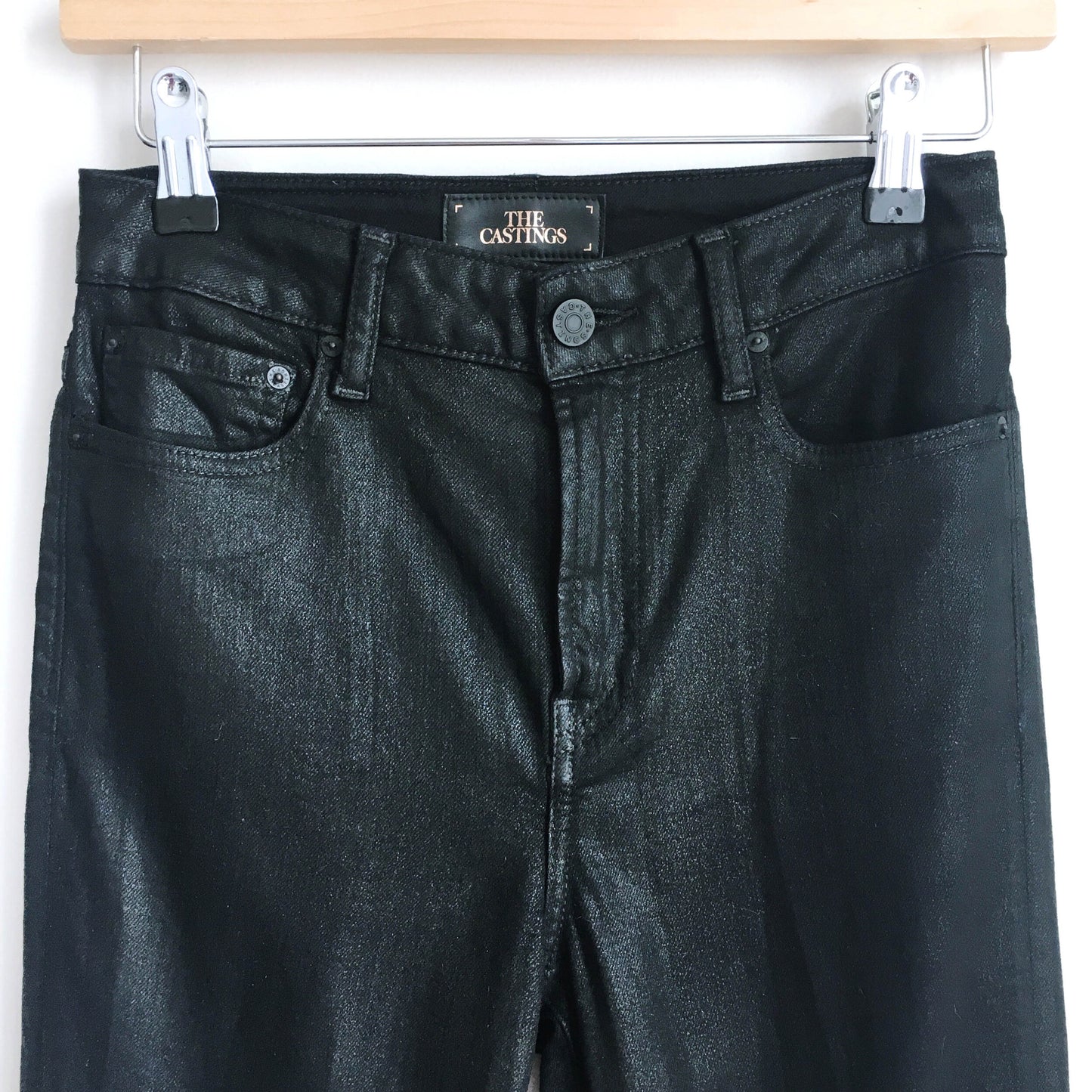 The Castings high rise coated skinny - size 27