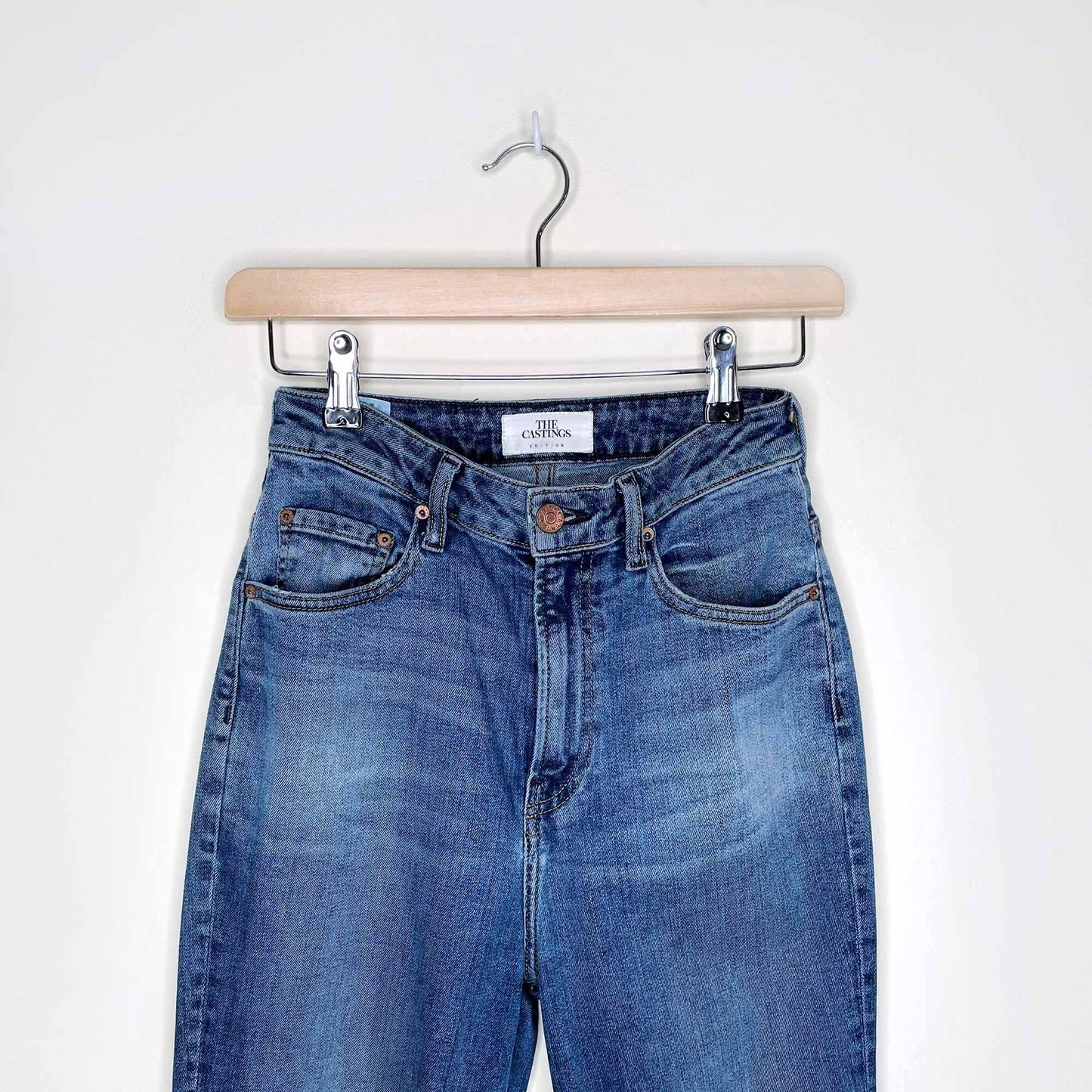 the castings super high rise skinny jeans - size 26